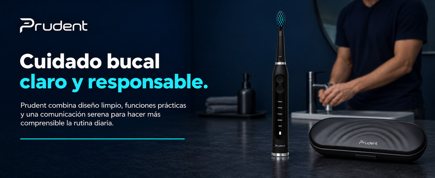 Cuidado bucal claro y responsable